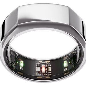 NWT Oura Silver Smart Ring Gen 3 Size 7 Style Heritage